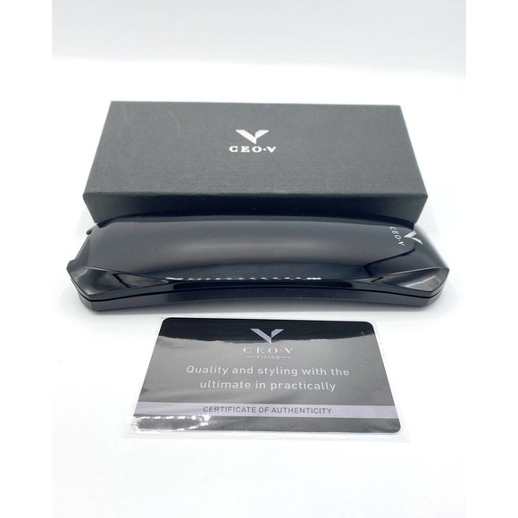 CEO V by MLC Khaki & Wood Print Folding Eyeglasses with Magnetic Closure CV 336 - Picture 11 of 11